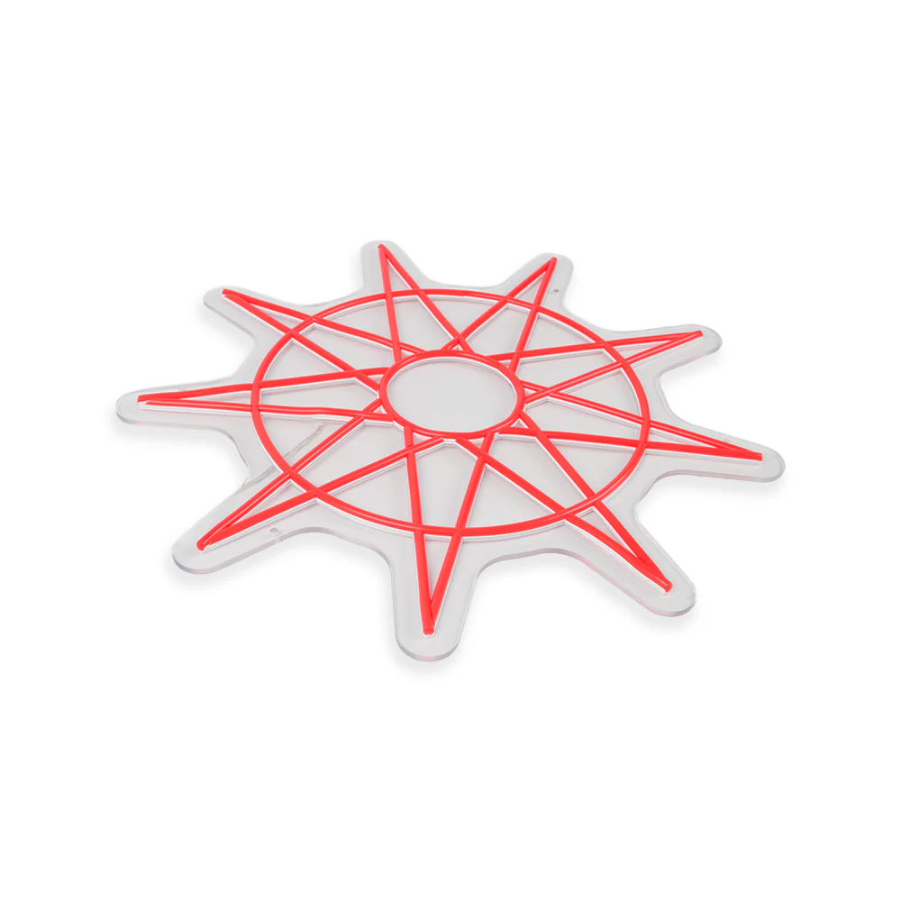 9 Point Star LED Sign - Image 3