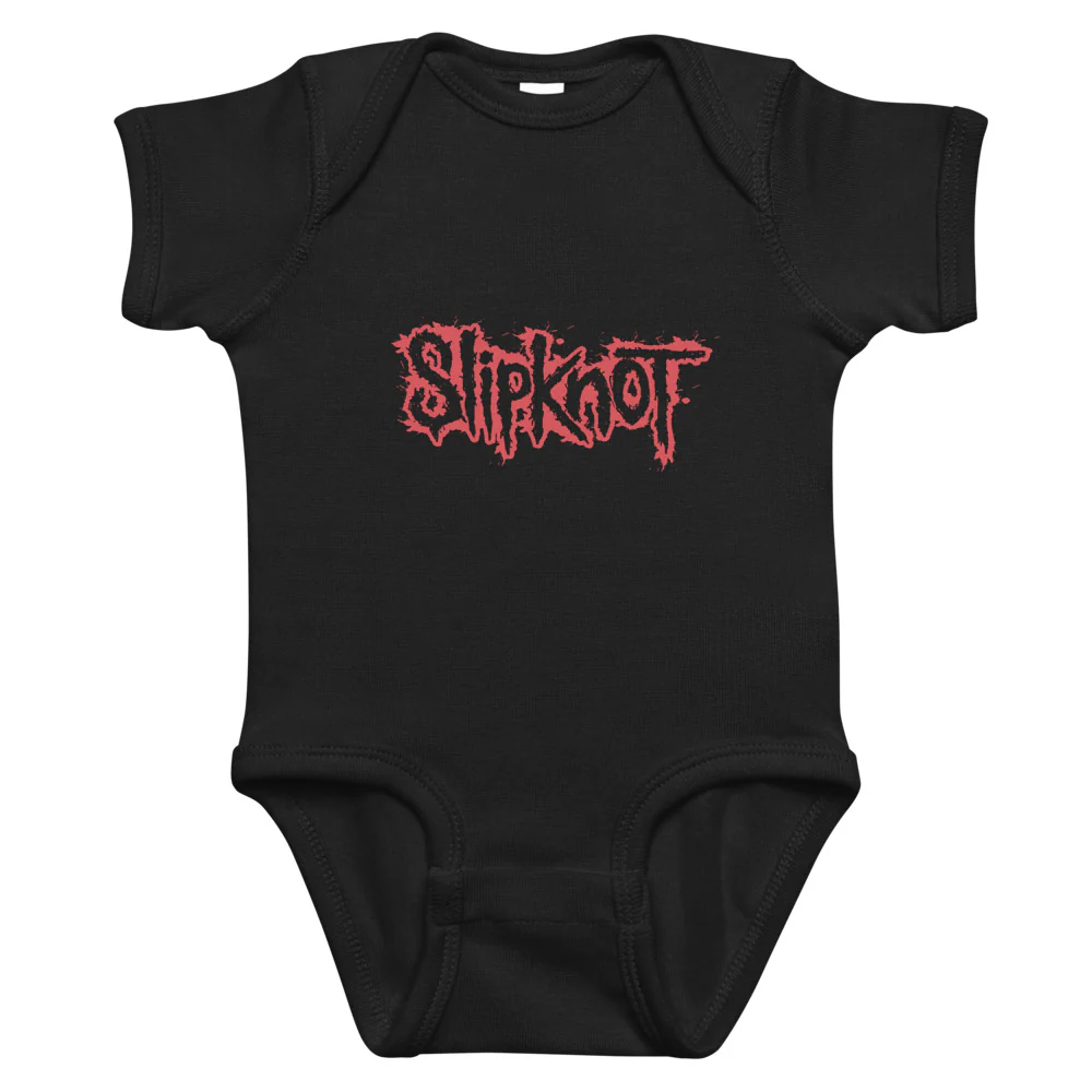 Splatter Logo Baby Onesie - Image 3