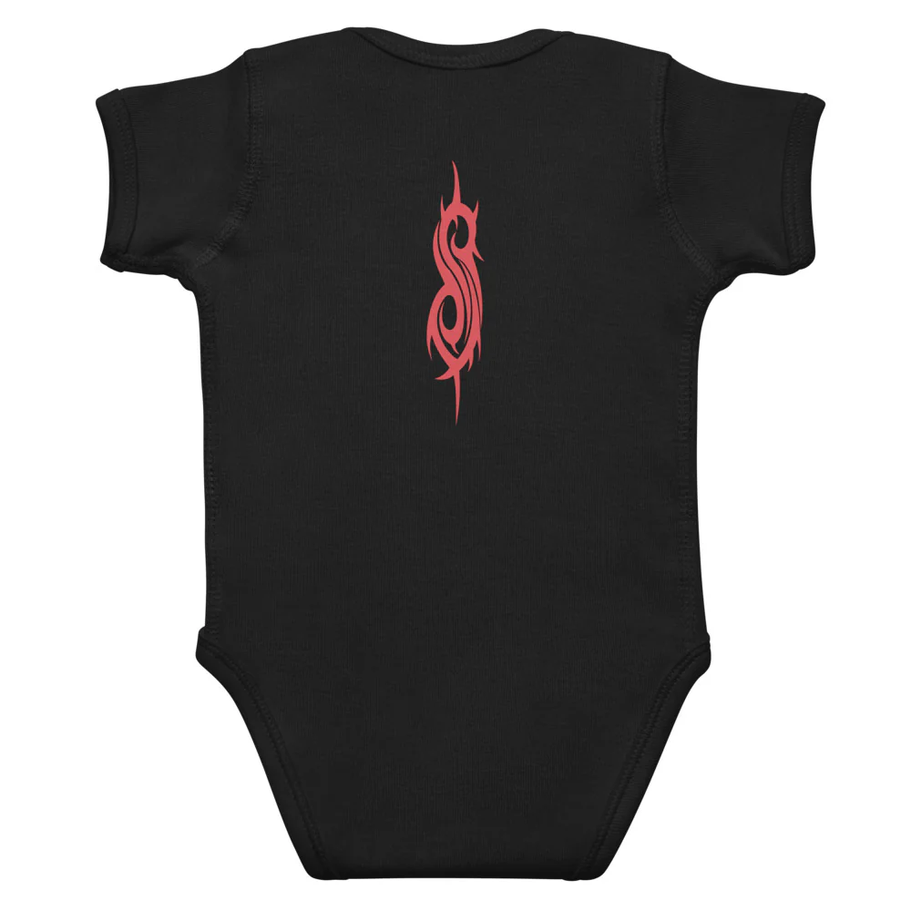 Splatter Logo Baby Onesie - Image 4